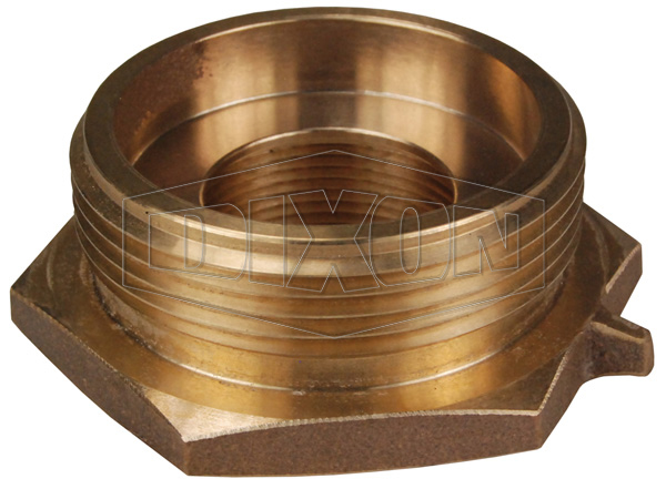 Domestic Female to Male Hex Nipple Brass